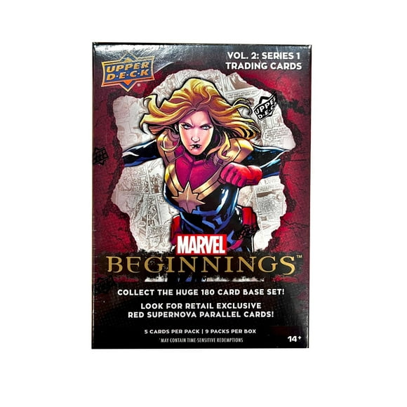Upper Deck Marvel Beginnings Volume 1 Blaster Box