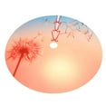 thumbnail image 3 of Kll 48" Christmas Tree Skirt The Sunset Of Dandelion Xmas Tree Skirts Mat For New Year Xmas Holiday Party Indoor Outdoor Home Decoration, 3 of 9