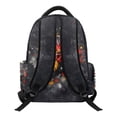 thumbnail image 2 of FKELYI 17 Inch Schoolbag for Kids Backpack with Multi-Pockets Splatter Rooster Print Daily Daypack for Elementary Student Rucksack for Outdoor Hiking Traveling, 2 of 7