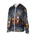 thumbnail image 2 of Pofeuu Various Herbs And Spices In Spoons Print Sun Protection Outdoor Lightweight Full Zip UV Cooling Hoodie Long Sleeve Summer Clothing for Outdoor Hiking-Small, 2 of 5