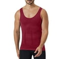 thumbnail image 1 of Mens Compression Shirt Slimming Body Vest Workout Tank Tops Abs Abdomen Undershirts, 1 of 4