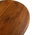 thumbnail image 3 of Carolina Classics Alden Wood Top 40 In Round Dining Table in Elm and Black, 3 of 3