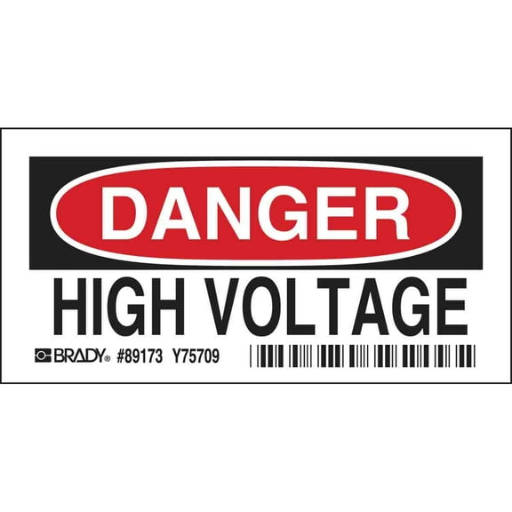 Brady 84875 Electrical Hazard Sign