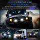 thumbnail image 2 of Faros Auxiliares De Lupa Luz 120w Para 7 Modos 24000lm Ip68, 2 of 8
