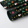 thumbnail image 4 of Ulitacool Christmas Boy Outfits Long Sleeve Xmas Cartoon Animal Prints T Shirt Tops Suspender Pants Child Kids Gentleman Outfits Fall Winter Trend Wear Green 18-24 Months, 4 of 6