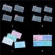 thumbnail image 5 of Wosthever Bolsa de cubierta de máscara multicolor, 8 Uds., soporte portátil para máscara facial, bolsas de almacenamiento para máscara bucal, Type3 NO3, 5 of 6