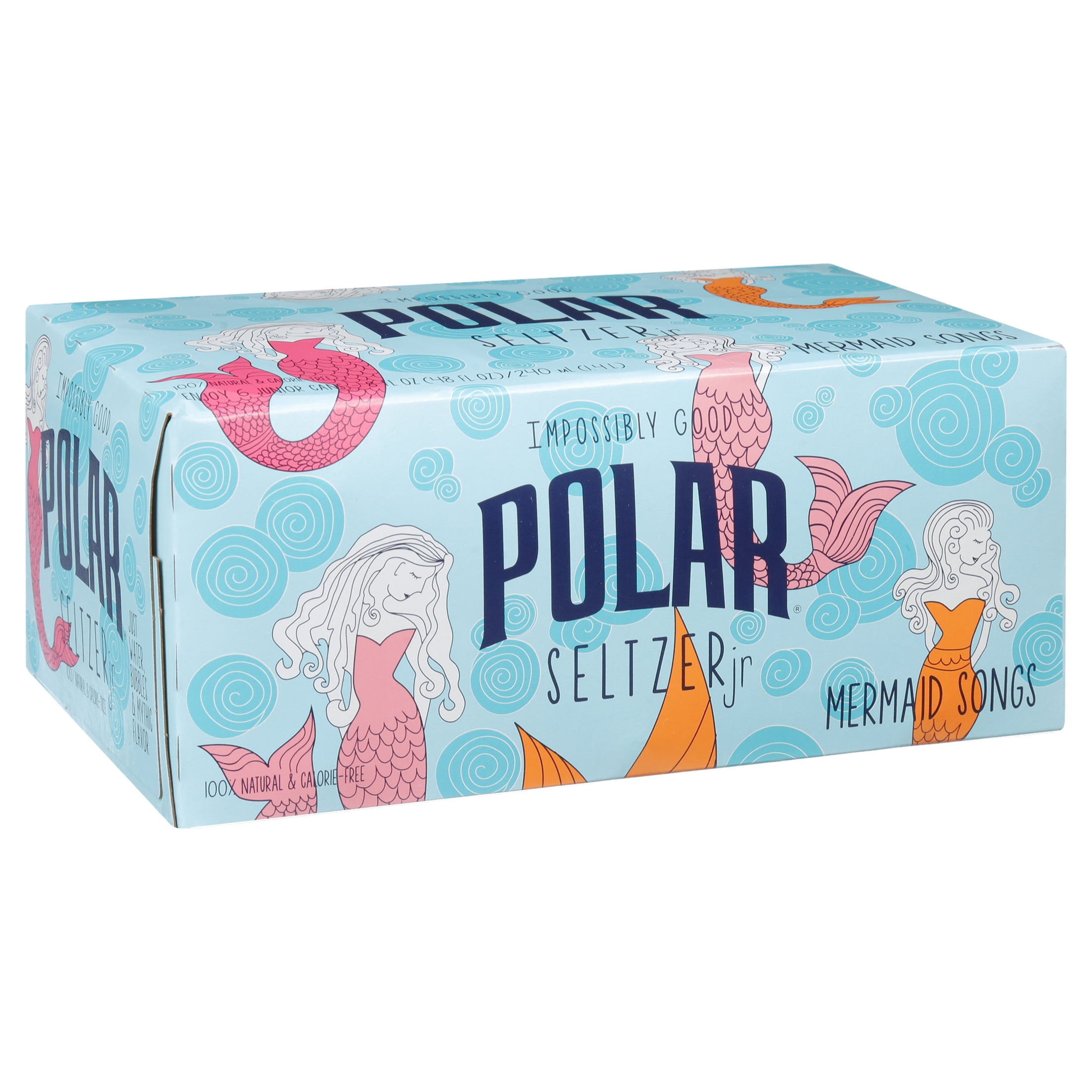 Polar Seltzer JR Variety Pack, 8 oz, 24 Count