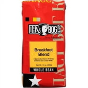 ***Discontinued***Dazbog Coffee Breakfast Blend Whole Bean Coffee, 12 oz, (Pack of 6)