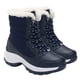 thumbnail image 2 of Zapatos Botines impermeables Botines cálidos de felpa antideslizantes Tallas grandes (Azul oscuro 41) Likrtyny Tenis De Mujer Tenis De Hombre, 2 of 6