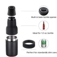 thumbnail image 4 of 3 in 1 Beer Bottle and Can Cooler, Vacuum Insulated Double Walled Stainless Steel Cooler with Beer Opener, 12 oz. Slim Can Insulator Holder, 4 of 7