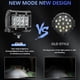 thumbnail image 2 of LED Light Bar, LED Light Pods 4 Inch 60W 6000Lm LED Truck Work Lights Spot Lights LED Pods for Boat Pickup ATV UTV RV, 2 of 5