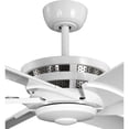 thumbnail image 6 of Huff Collection Indoor/Outdoor 96" Six-Blade Satin White Ceiling Fan, 6 of 13