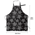 thumbnail image 5 of Lsque Turtle Waterproof Apron Chef Aprons for Men Heavy Duty Chemical Work Apron Extra Long Grilling Aprons with Adjustable Bib Apron, 5 of 9
