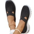 thumbnail image 2 of Willtoo Women's Slip On Sneakers Casual Wide Toe Workout Tennis Walking Shoes with Arch Support Comfortable Orthopedic Footwear, 2 of 6