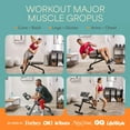thumbnail image 4 of LifePro SculptTrainer Roman Chair Hyperextension Bench Adjustable Back Extension, Ab Bench & Foldable Sit-Up Bench for Home Gym Strength Training - Gray, 4 of 6