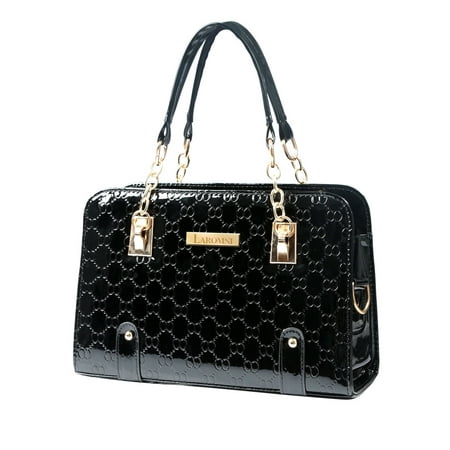 GPCT Women's Top Handle Satchel Handbags (Faux Leather, Twin Handles) -