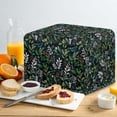 thumbnail image 4 of TSOVTHRID Botanical Leaves Print Toaster Dust Cover 4 Slice, Microwave Toaster Oven Grill Protector Stain Resistant Dustproof Kitchen Small Appliance Covers with Top Handle for Kitchen, 4 of 8