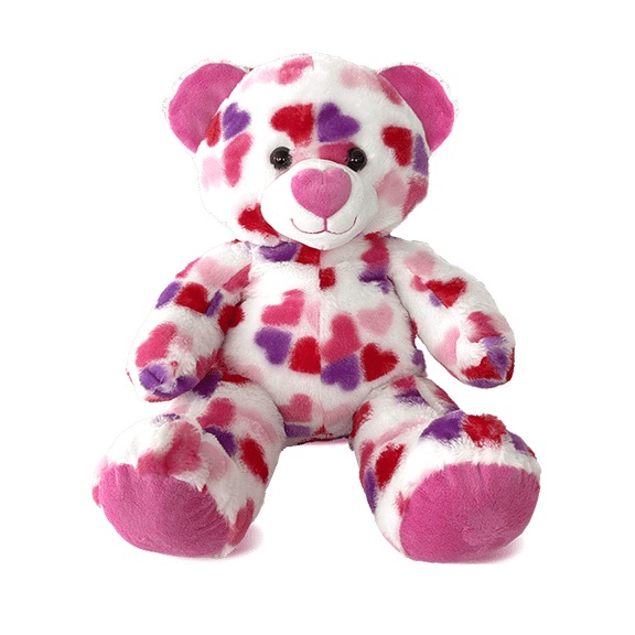 Heartly Bear Plush Stuffed Animal 16 inch Soft Teddy Bear Toy with Cozy Hugging Design