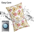 thumbnail image 6 of Yiaed Sunflowers Print Brushed Microfiber Envelope Pillowcases, Standard,Envelope Closure Pillow Cases(No pillow core)-16"x24", 6 of 6
