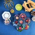 thumbnail image 6 of ZPAQI Custom Hexagonal Candle Holders Crafting Silicone Mold Durable Resin Moulds, 6 of 21