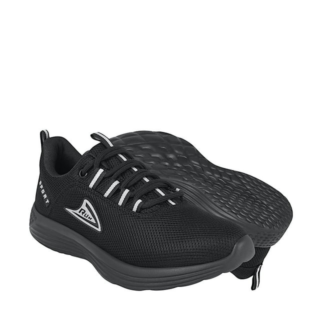 TENIS CASUALES JOVEN STYLO 380 TEXTIL NEGRO