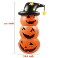 thumbnail image 5 of Richgv Halloween Inflatable Decoration Pumpkins Tumbler, 4.6 FT Halloween Decor Pumpkin Toy for Garden Party Indoor Outdoor Yard, 5 of 7