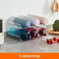 thumbnail image 5 of Lifewit Stackable Water Bottle Organizer for Cabinet, Freezer Clear Plastic Pack of 2, 5 of 9