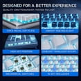 thumbnail image 2 of Teclado HP GK400F con cable USB, 104 teclas, switch marrón, 2 of 9