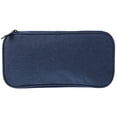 thumbnail image 1 of Estuche organizador para agujas de tejer y ganchillo, bolsa con cremallera (azul oscuro), 1 of 6