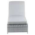 thumbnail image 7 of Elle Decor Vallauris Outdoor Chaise Lounge with Storage Grey, 7 of 7