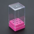 thumbnail image 4 of Nail Drill Bit Case  Nail Art Bit Tool  Nail File Bit Holder  Nail Drill Bit Organizer  Nail Drill Bit Holder 7 Slots Nail Drill Bit Case Holder Manicure Tool Organizer Displayer, 4 of 8