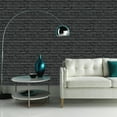 thumbnail image 2 of Arthouse 623007 Brick Wallpaper, Black, 2 of 6