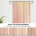 thumbnail image 6 of Pink Sweet Gradient Decor Shower Curtain,Romantic Bathroom Decor Polyester Fiber Plastic Rings Quick-Drying Waterproof for Bathtubs/Bathroom, 72x36 inches, 6 of 6