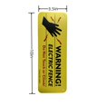 thumbnail image 2 of 4-Pack Warning Electric Fence Safe Sign 10""x 3.5"" Plastic Sign, 2 of 4
