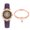 E, variant on RKSTN Watches for Women Watches Set S Tarry Sky Ladies Bracelet Watch Casual Leather Sports Q Uart Watches