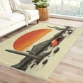 thumbnail image 1 of Cactus Rugs for Bedroom - 5x8 Rug - Cactus Rug - Cacti Western Desert Area Rug - Adventure Sunset Rugs - Boys Wild West Carpet, 1 of 7