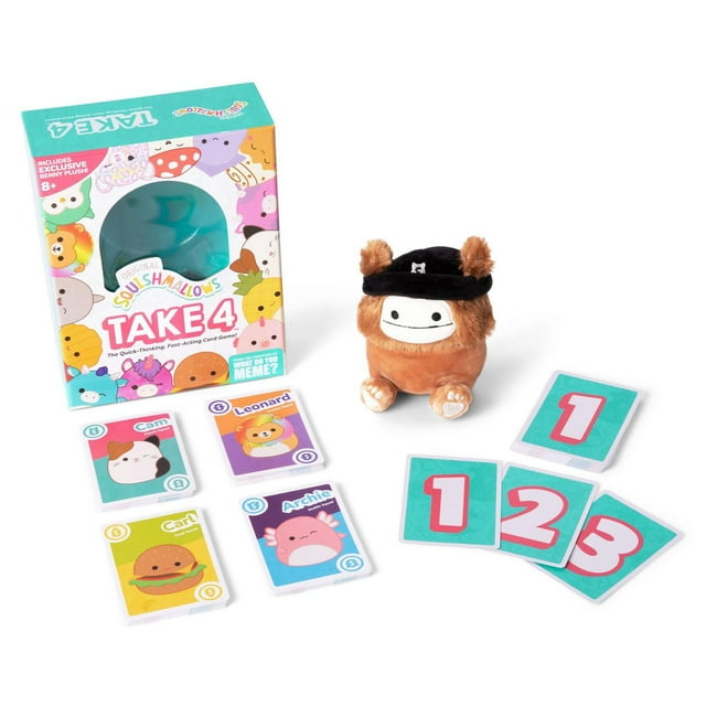 Squishmallows Take4, The Fast-Paced Family Game Featuring Benny by What Do You Meme? Family