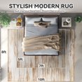 thumbnail image 2 of Abstract Area Rug x Modern Rugs for Living Room Neutral Machine Washable Rug Non Slip Carpet for Bedroom Office Living Room Dining Room Nursery Rug Grey &, 2 of 7