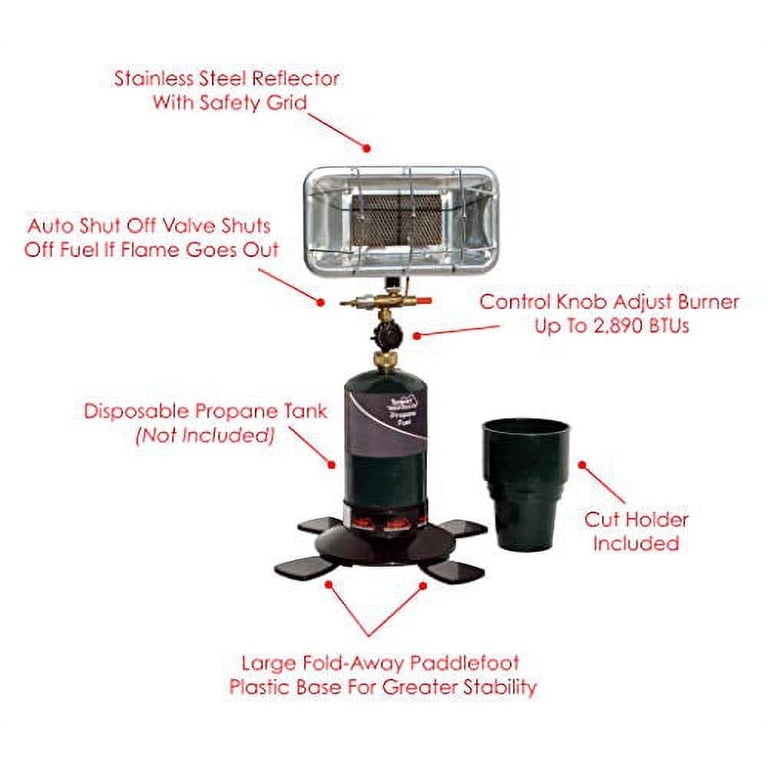 NEW Texsport Sportsmate Golf Cart Propane Heater - Walmart.com