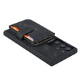 thumbnail image 4 of (Galaxy S22, Book Black)Funda para Samsung Galaxy S22 5G, Samsung S22 5G, funda protectora de piel sintética de primera calidad, funda con cierre magnético, funda con tapa compatible con, 4 of 5