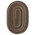 thumbnail image 1 of Colonial Mills CV89R024X108 2 x 9 ft. Cedar Cove Braided Rug, Dark Brown, 1 of 1