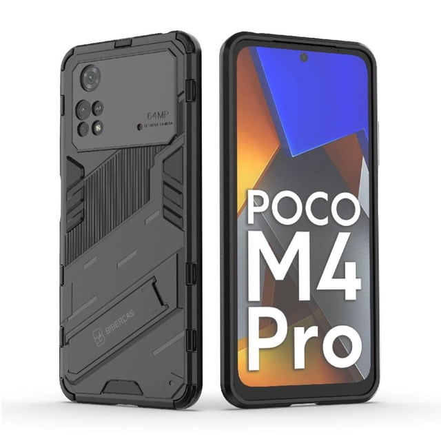 Funda para Xiaomi POCO M4 PRO 4G Protección A Prueba De Golpes Con Soporte De TPU Duradero Y Práctico