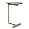 thumbnail image 4 of SAFAVIEH Kaiya Contemporary Glam C-Table, Black/Gold, Black/Gold, 4 of 10