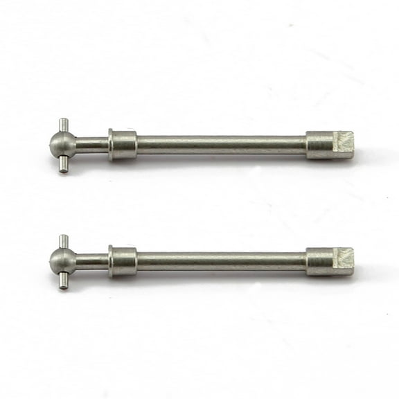 RCAWD Hardened stainless steel front axle shaft For 1/24 Axial SCX24 Crawlers