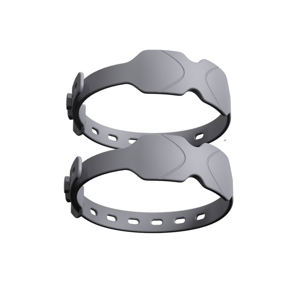 Correa Soporte Tendón Banda Rótula Antideslizante Ajustable para Saltar (gris 2 Piezas)