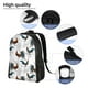 thumbnail image 5 of Fotbe Cool Chicken Mochila de Viaje para Laptop, Mochila Ejecutiva Delgada y Resistente 15.6", 5 of 8