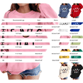 thumbnail image 4 of KAUOD Girls Letter Print Sweatshirt Football Graphic Crewneck Pullover Long Sleeve Sweaters Kids Casual Fashion Top School Hoodies, 4 of 6