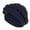 Navy, variant on Fashion Women Braid Hat Ruffle Cancer Chemo Turban Wrap Cap Sec Championship Hat 2017 One Size