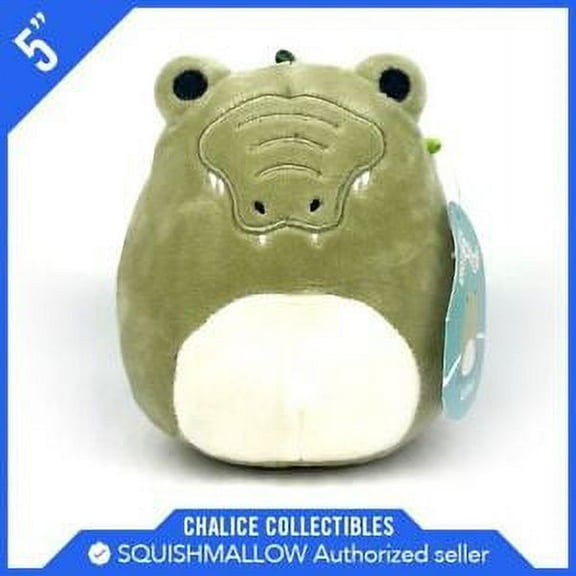 Squishmallows Kellytoy Plush Exotic Animal Arthur the Alligator 5" NWT