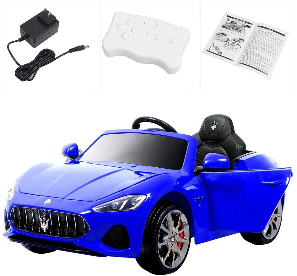 maserati grancabrio 12v electric ride on car with remote control